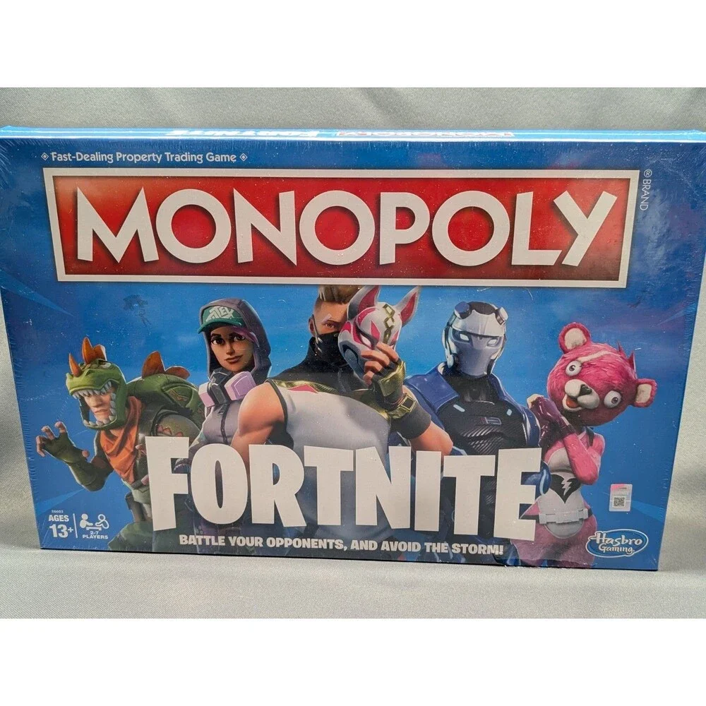 Fortnite Monopoly NEW SEALED Hasbro Gaming Property Trading Board Game
